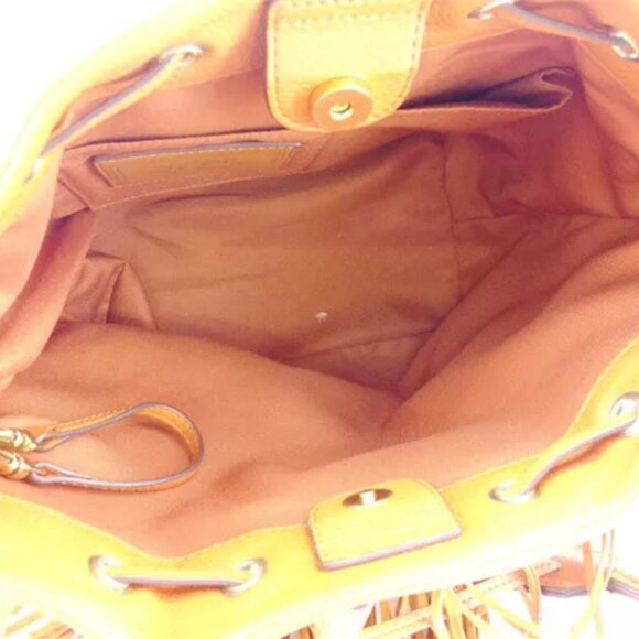 Samantha Vega Shoulder bag Brown Gold Woman Authentic - Picture 3 of 5